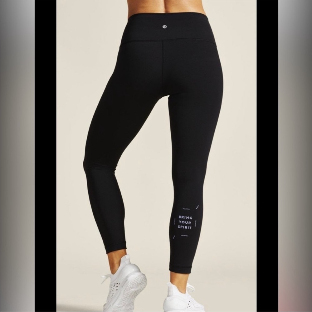 Lululemon Athletica Black High-Waisted Leggings